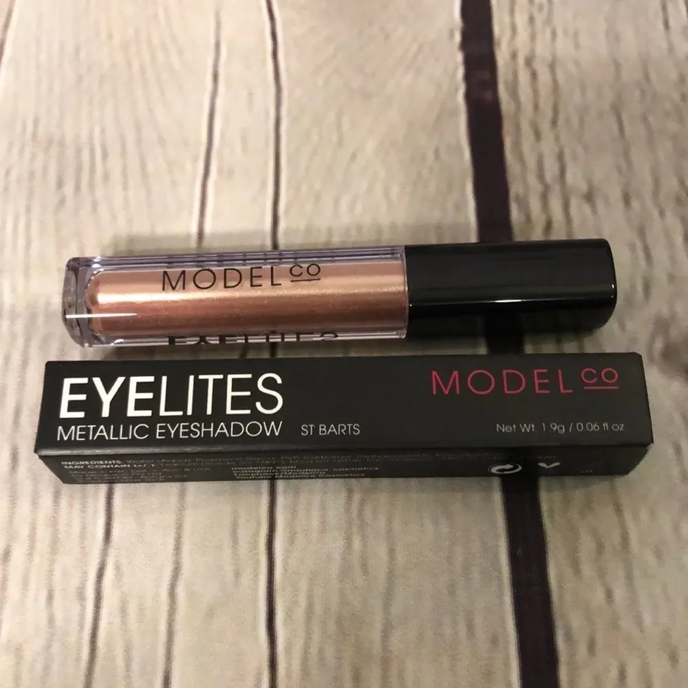 Model Co Eyelites Metallic Eyeshadow St Barts New in Box